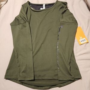 Orangetheory Olive Long Sleeve Women's Tee